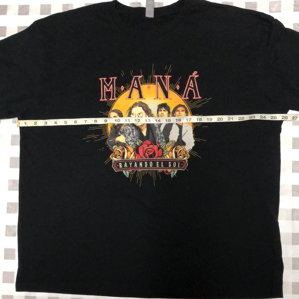 MANÁ “RAYANDO EL SOL TOUR” 1988 UNISEX T-SHIRT SIZE 2X - Picture 5 of 9